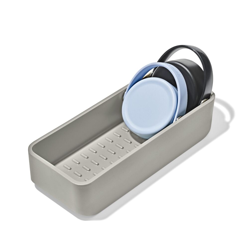 Water Bottle Organizer with Accessory Bin G1