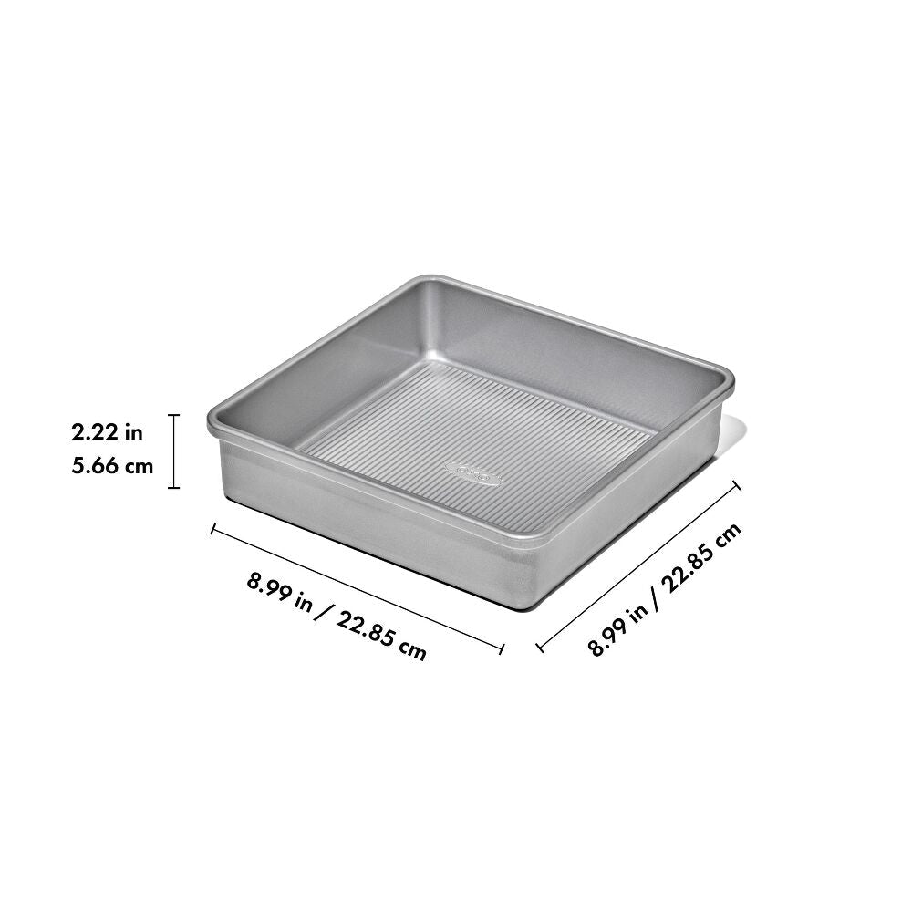 Nonstick Pro Clear Coated 9 In Square Cake Pan Q2