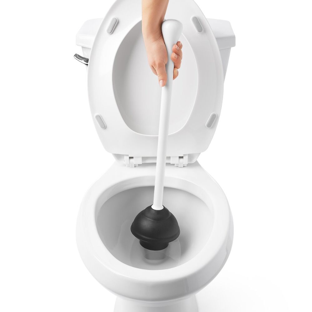 Toilet Plunger and Canister X6