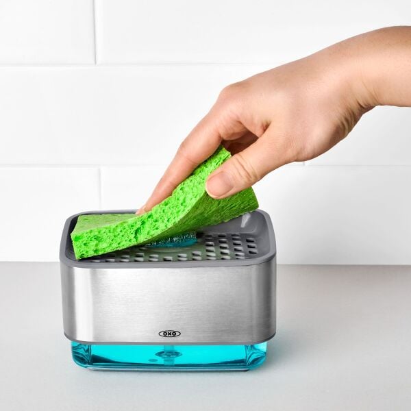 Soap Dispensing Sponge Holder S3