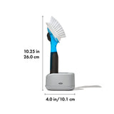 Soap Dispensing Dish Brush Storage Set E5
