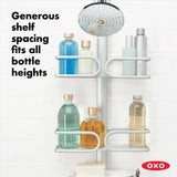 Aluminum 3-Tier Shower Caddy N0