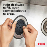 2-in-1 Silicone Sink Strainer with Stopper V2
