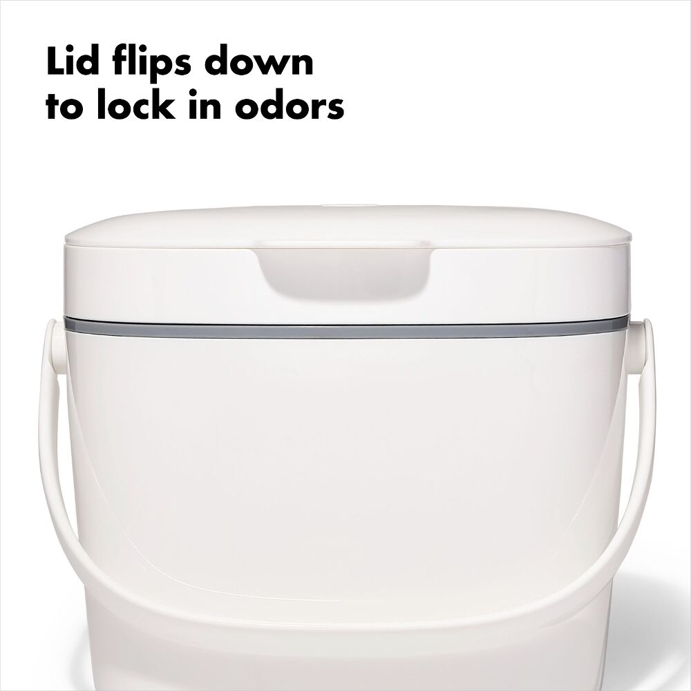 Easy-Clean Compost Bin - 1.75 Gal Y9