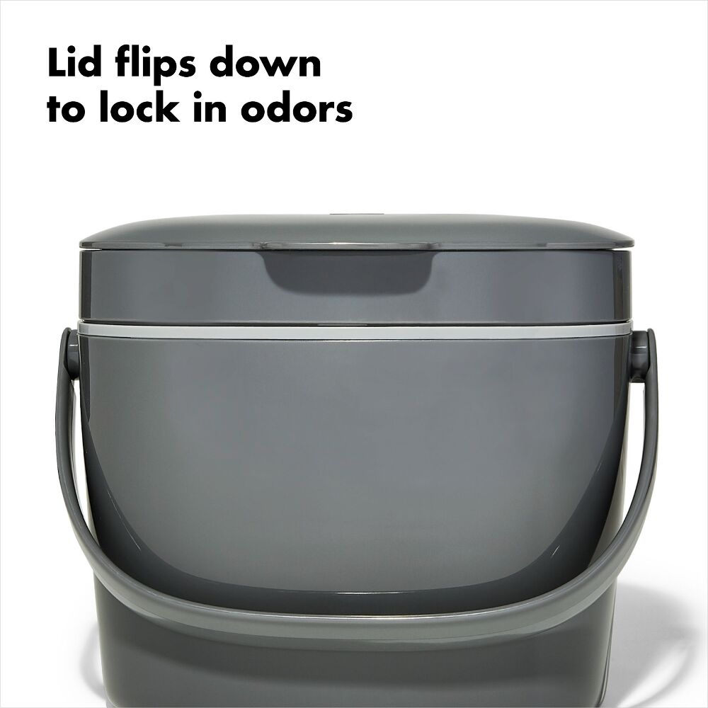 Easy-Clean Compost Bin - 1.75 Gal Y9