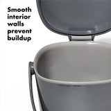 Easy-Clean Compost Bin - 0.75 Gal Z2