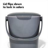 Easy-Clean Compost Bin - 0.75 Gal Z2