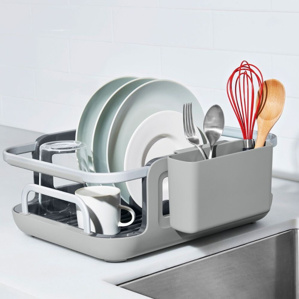 Over-the-sink Aluminum Dish Rack W3