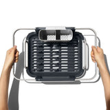 Over-the-sink Aluminum Dish Rack W3