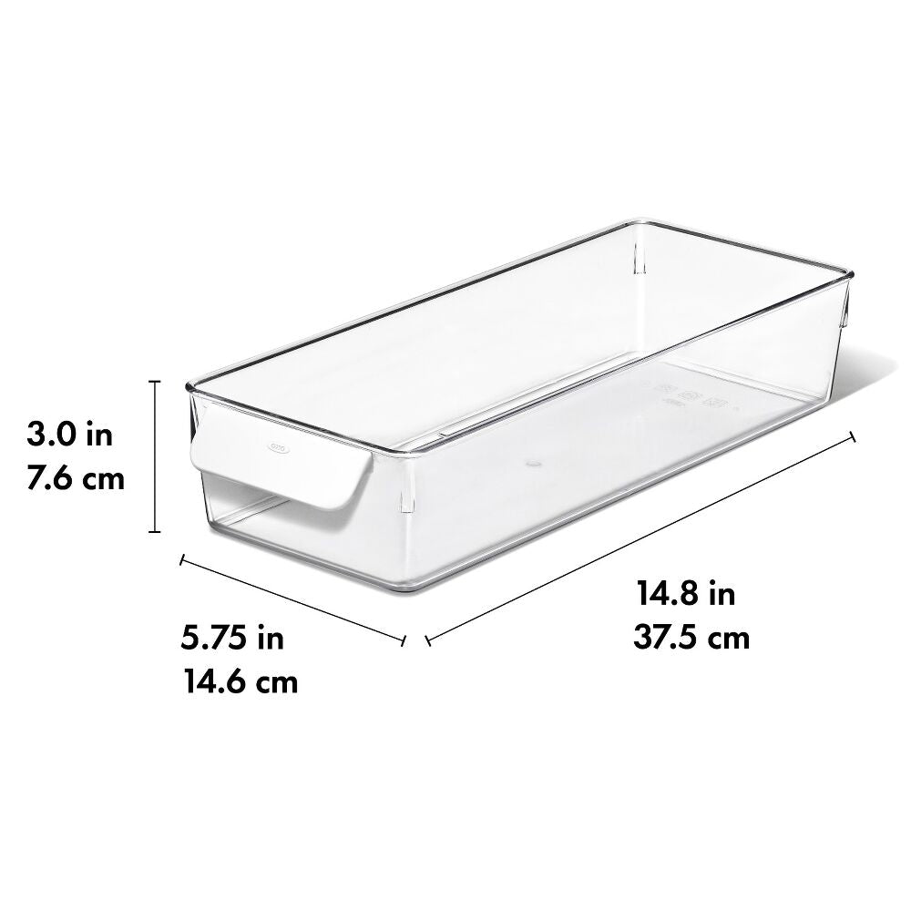 Refrigerator Storage Bin 5 In X 14 In O1