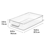 Refrigerator Storage Bin 8 In X 14 In H1