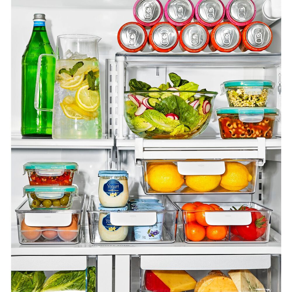 Adjustable Refrigerator Storage Bin K4