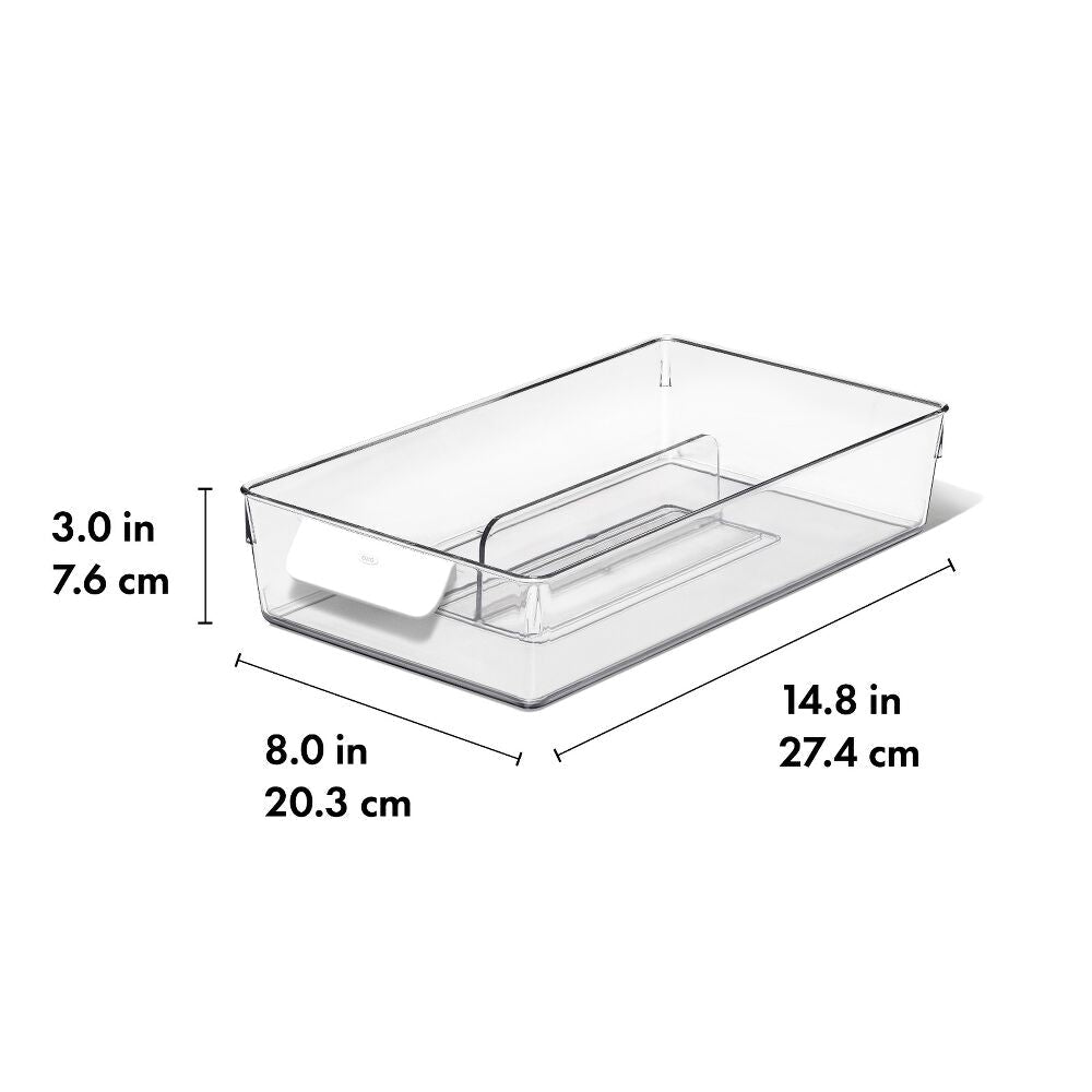 Adjustable Refrigerator Storage Bin K4