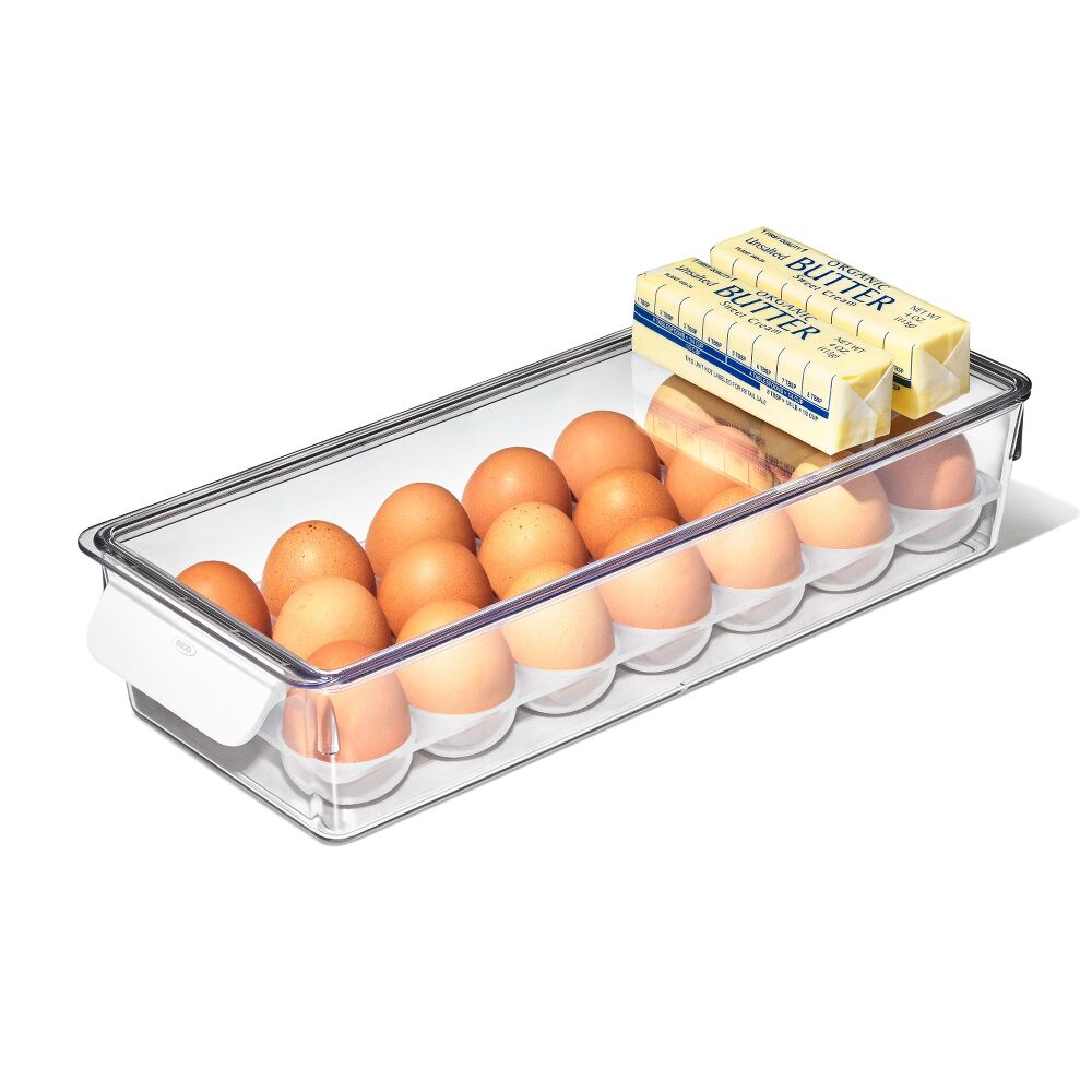 Refrigerator Egg Bin With Removable Tray A7