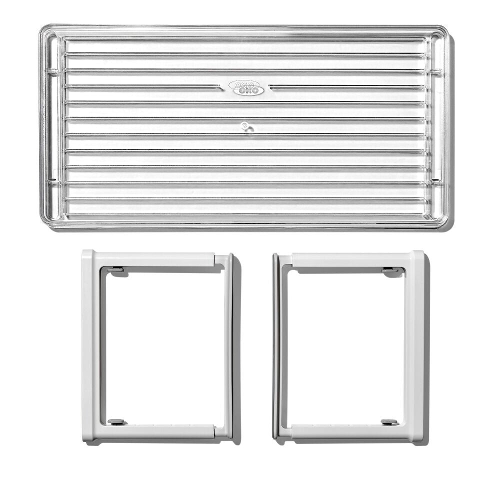 Adjustable Refrigerator Shelf Riser J2