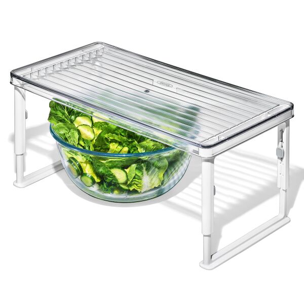 Adjustable Refrigerator Shelf Riser J2