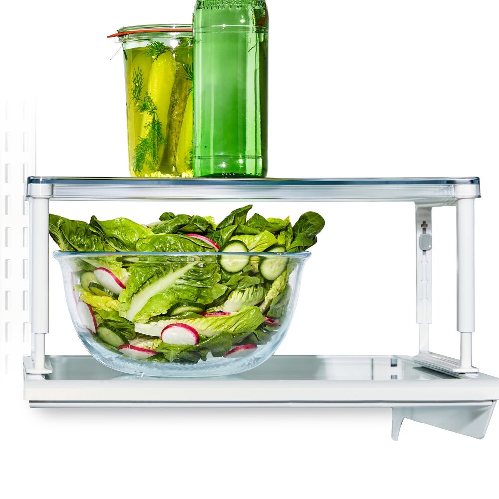 Adjustable Refrigerator Shelf Riser J2