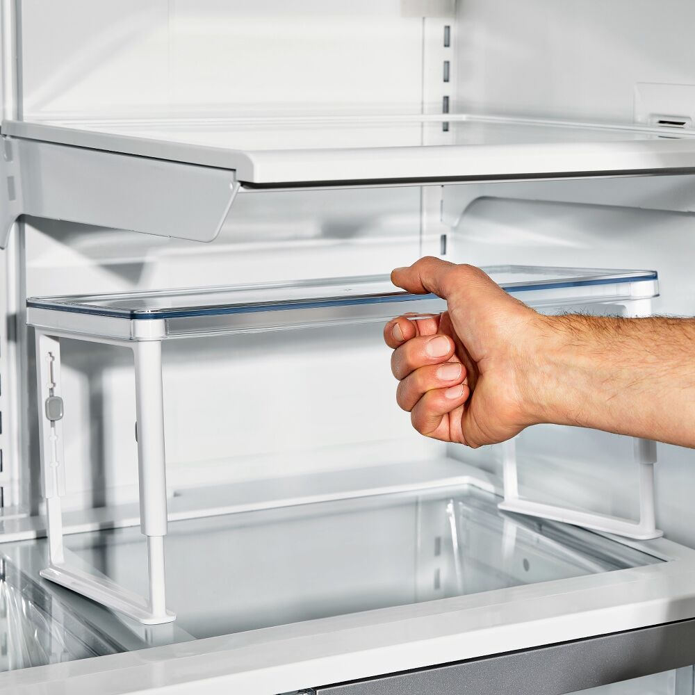 Adjustable Refrigerator Shelf Riser J2