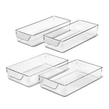 4 Piece Refrigerator Storage Bin Starter Set U1