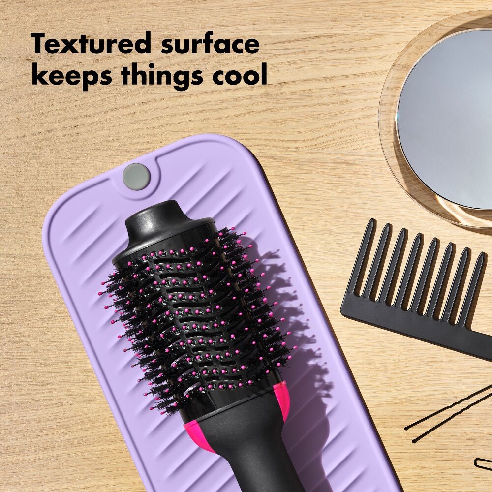 Hot Styling Tool Mat - Lavender D5