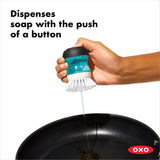Soap Dispensing Palm Brush B6