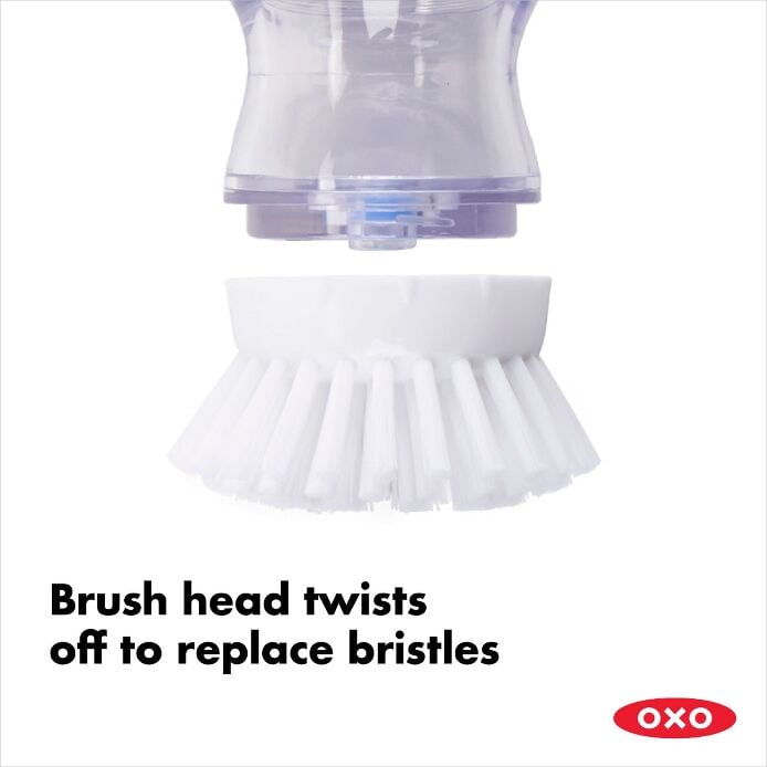 Soap Dispensing Palm Brush B6
