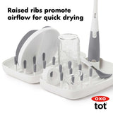 On-the-Go Drying Rack with Bottle Brush Z9
