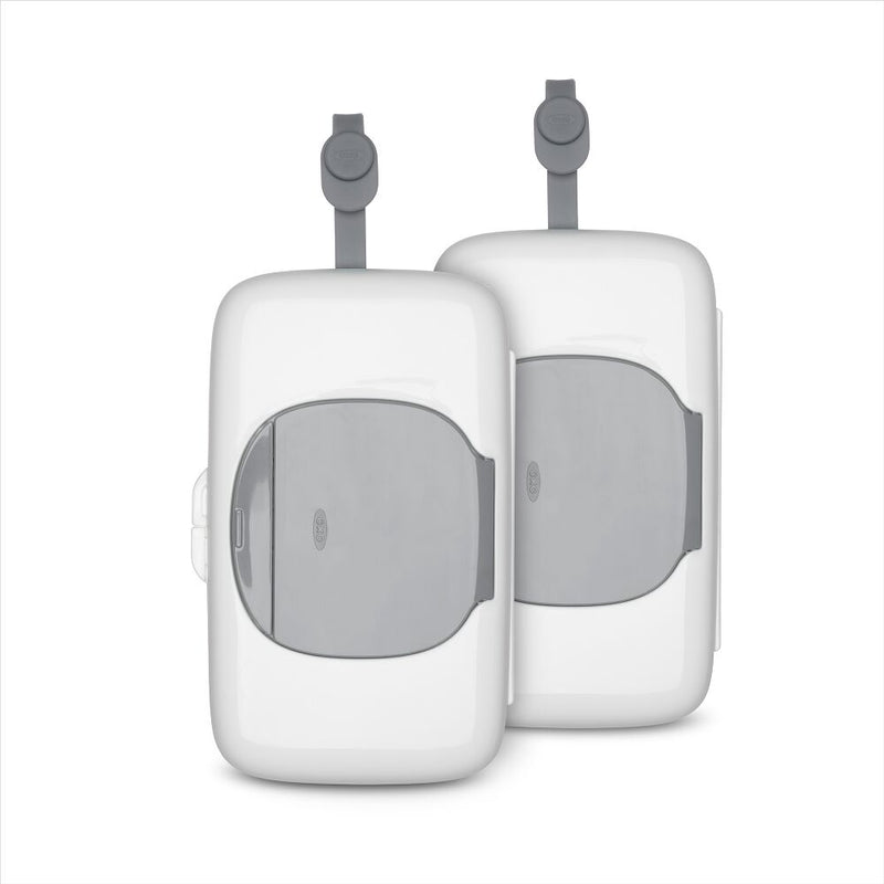 OXO TOT 2-Pack On-the-Go Wipes Dispenser, Gray U8