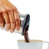Replacement Coffee Grounds Container for Conical Burr Coffee Grinder - Stainless Steel A1
