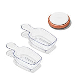 8-Piece Prelabeled Baking POP Container Set X0