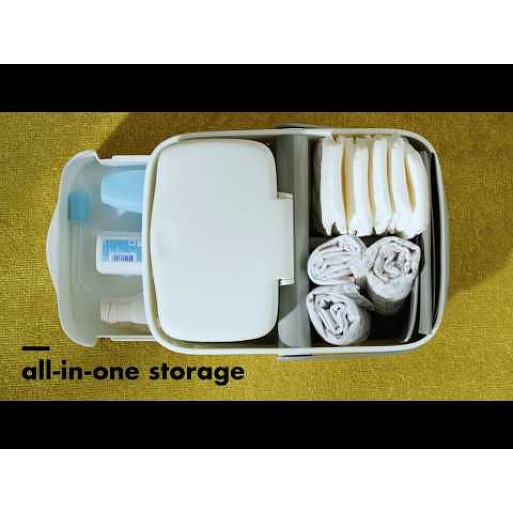 Diaper Caddy with Changing Mat W1