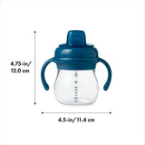 Transitions 6 Oz Soft Spout Sippy Cup with Removable Handles E0