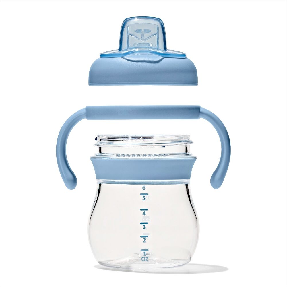 Transitions 6 Oz Soft Spout Sippy Cup with Removable Handles E0