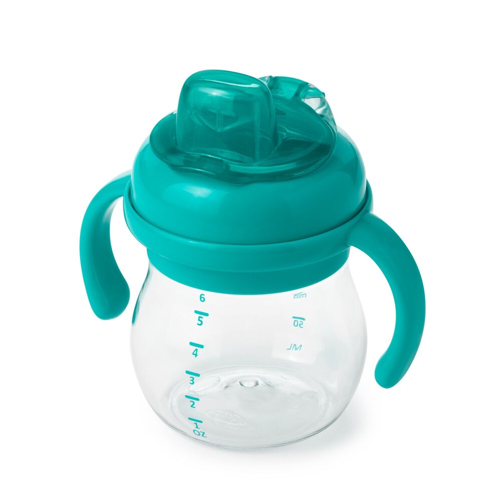 Transitions 6 Oz Soft Spout Sippy Cup with Removable Handles E0