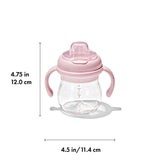 Transitions 6 Oz Soft Spout Sippy Cup with Removable Handles E0