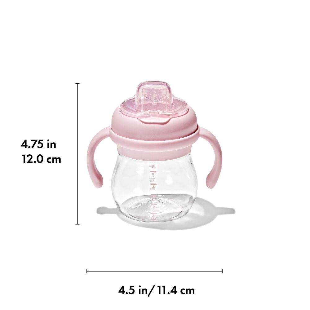 Transitions 6 Oz Soft Spout Sippy Cup with Removable Handles E0