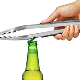 OXO Outdoor 10.5in Camp Stove Tongs with Bottle Opener G7