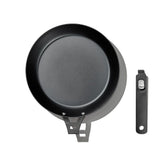 Carbon Steel With Removable Handle 10in Pan M6