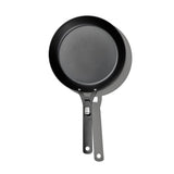 Carbon Steel With Removable Handle 10in Pan M6