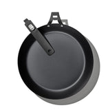 Outdoor 12-inch Carbon Steel Pan with Removable Handle V3