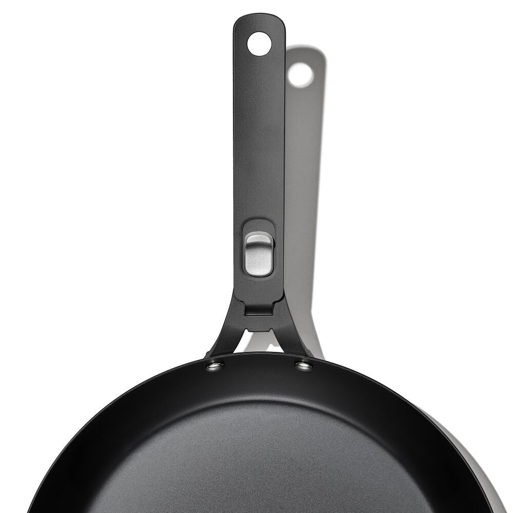 Outdoor 12-inch Carbon Steel Pan with Removable Handle V3