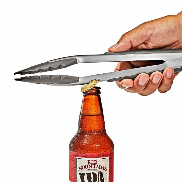 Outdoor Camp Stove Tongs with Nylon Heads J6
