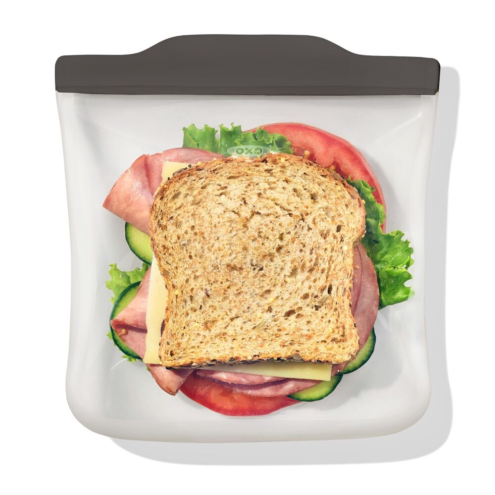 Outdoor Silicone Reusable Sandwich Bag (28 oz) L5
