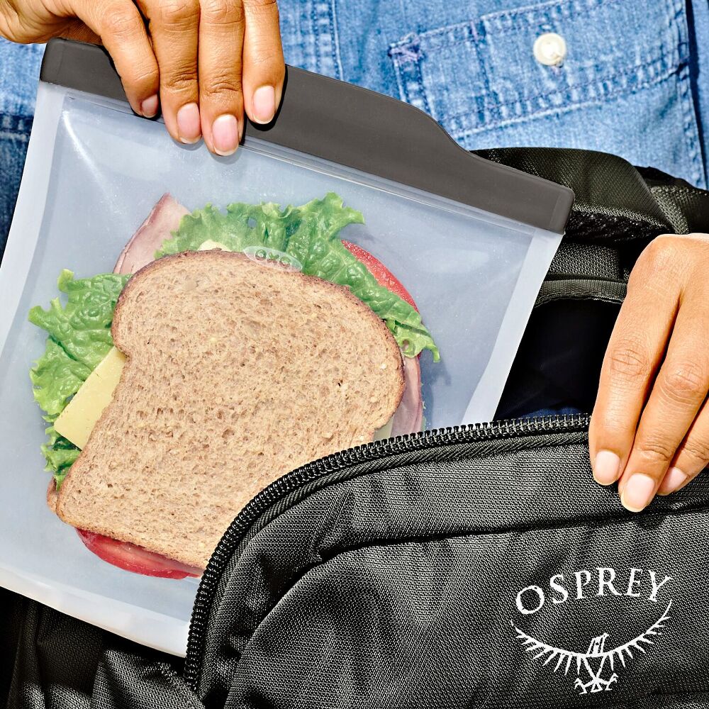 Outdoor Silicone Reusable Sandwich Bag (28 oz) L5
