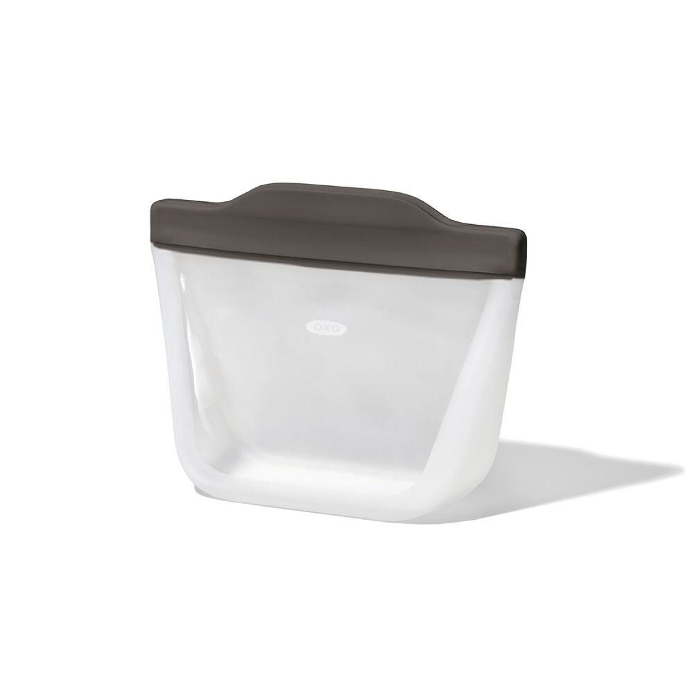 Outdoor Silicone Reusable Stand Up Snack Bag (12 oz) A9