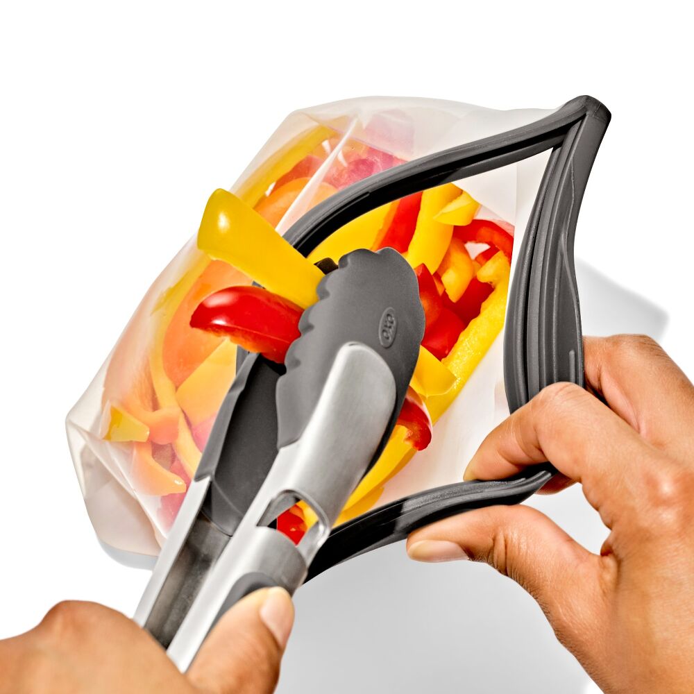 Outdoor Silicone Reusable Stand Up Bag Quart (32 oz) X0
