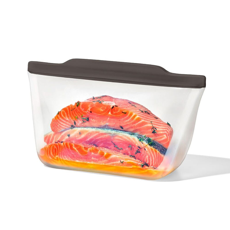 Outdoor Silicone Reusable Stand Up Bag Half Gallon (64 oz) P8