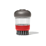 Outdoor Soap Dispensing Dish Brush with Storage Case N1