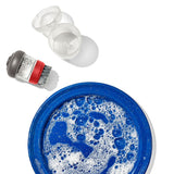Outdoor Soap Dispensing Dish Brush with Storage Case N1