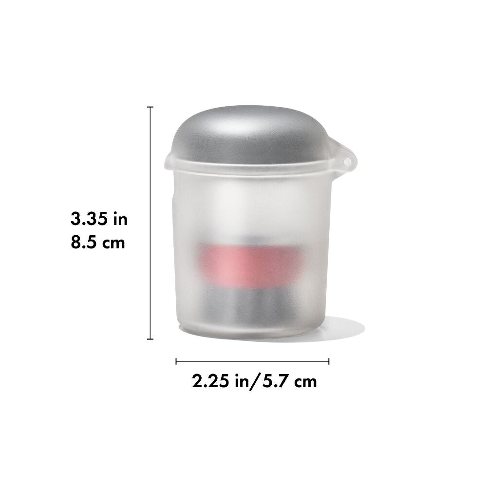 Outdoor Soap Dispensing Dish Brush with Storage Case N1